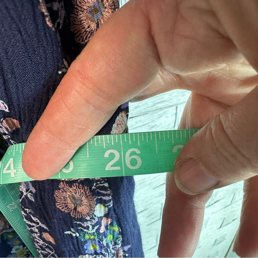 Old Navy Floral Off Shoulder Maxi peasant Dress maximalist coastal plus size - Picture 11 of 12